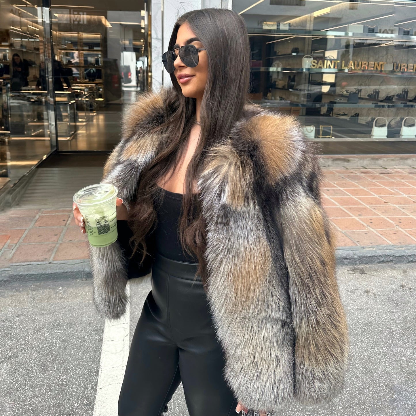 ‘NYC’ Fox Fur Coat