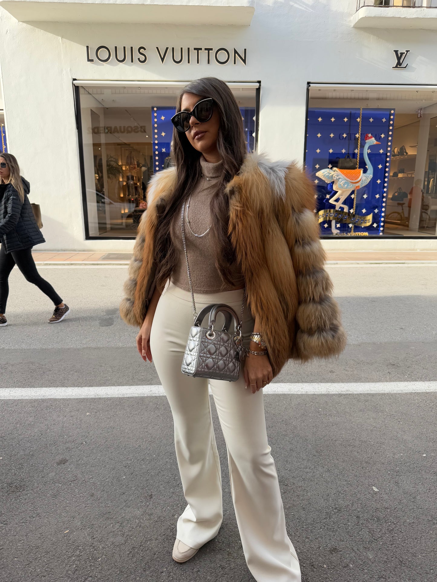 ‘ALASKA’ Red Fox Fur Coat